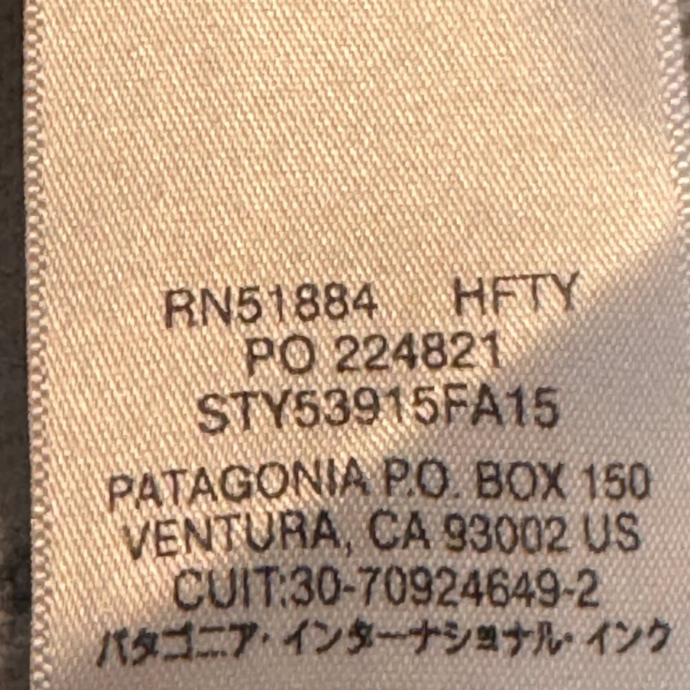 Like new PATAGONIA Fjord Organic Cotton Plaid Flannel Shirt in Mint & Gr… - Picture 8 of 11